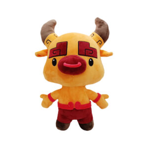 customized cow plush toy