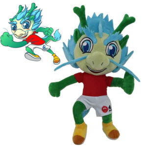 Football dragon plush toy