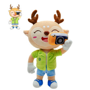 Camera Deer Plush toy