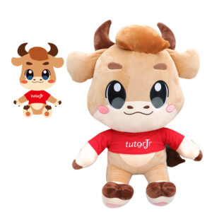 Bull Plushies Dolls with T shirt