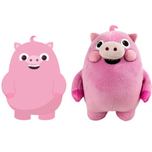 Soft Piggy Pillow Doll