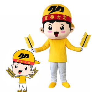 plush doll mascot costume