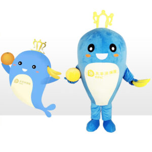 dolphin costume mascot