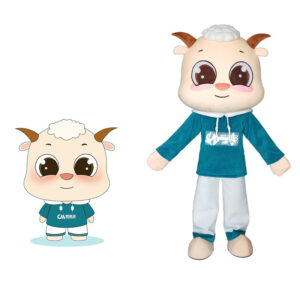 sheep mascot costume