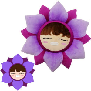Flower Shaped Throw Pillow