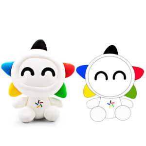 company logo anime plush dolls