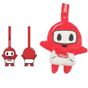 Customization Logo Plush Keyrings