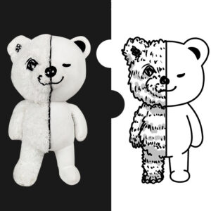 creative teddy bear
