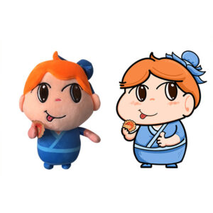 Chinese Woman Doll Plush Toy
