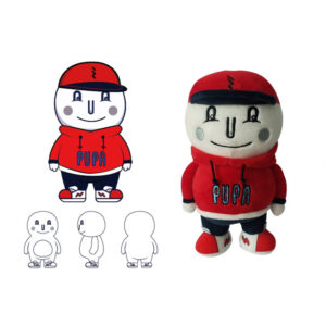 Stuffed boy doll
