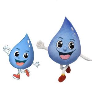 Plushie Water Drop Doll