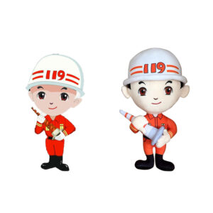 119 Fireman Plush Toys