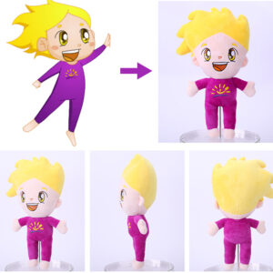 Plushies Girl Doll With Logo