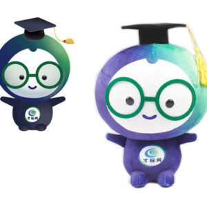 graduation plush doll