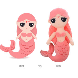 plush mermaid doll