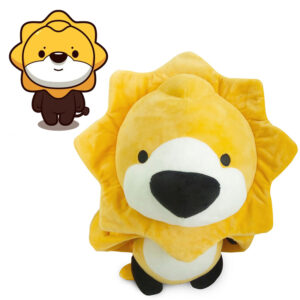 lion chick stuffed animal with hat